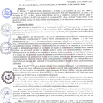 RESOLUCIÓN DE ALCALDÍA N° 014-2024-MDO/A/LC